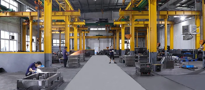 Tooling workshop with component molds